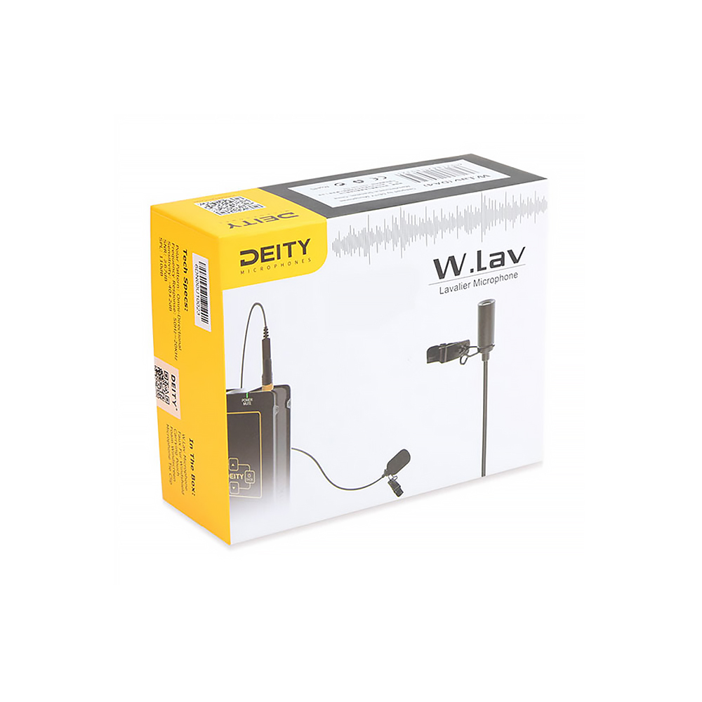 Deity W.Lav Omnidirectional Lavalier Microphone w Options