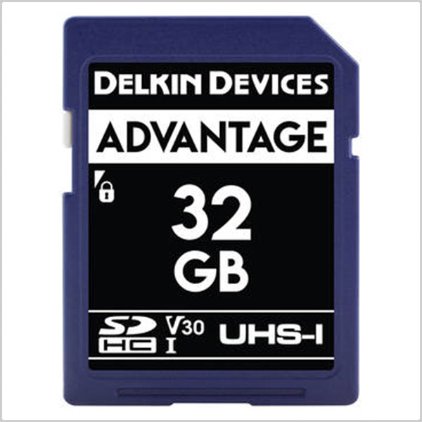 Delkin Devices Advance SDHC 633X UHS-I Memory Card (32GB)