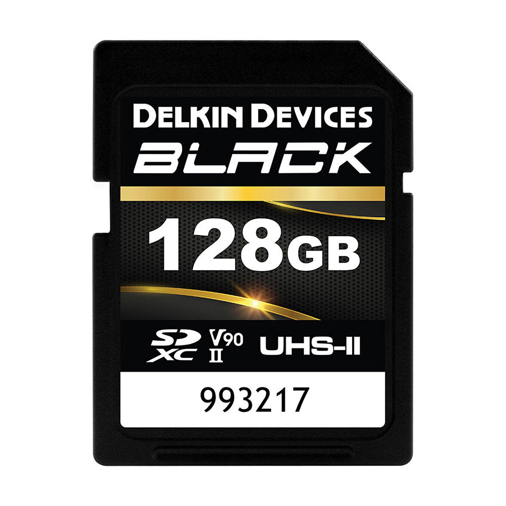 Delkin Devices Black SD Card UHS-II (V90)