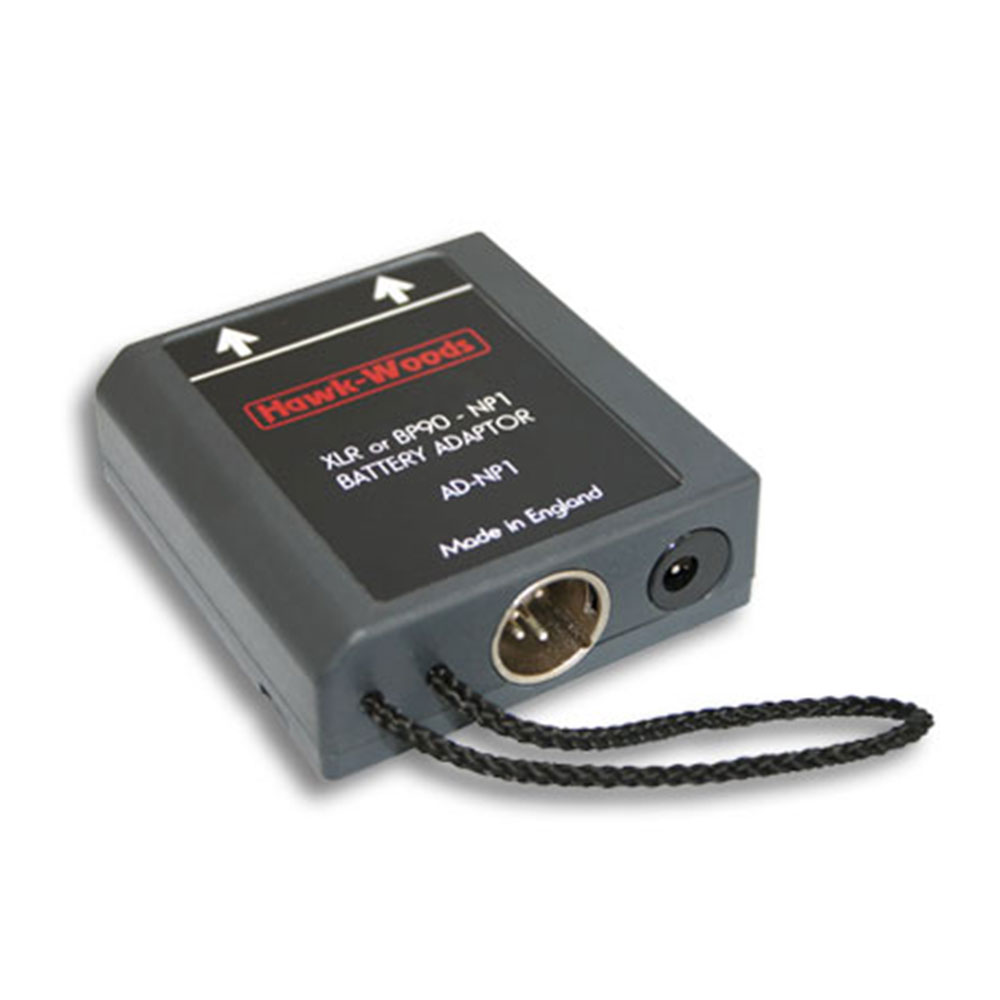 Hawk-Woods Audio Dummy NP1 Battery with Integral XLR & BP-90 Socket