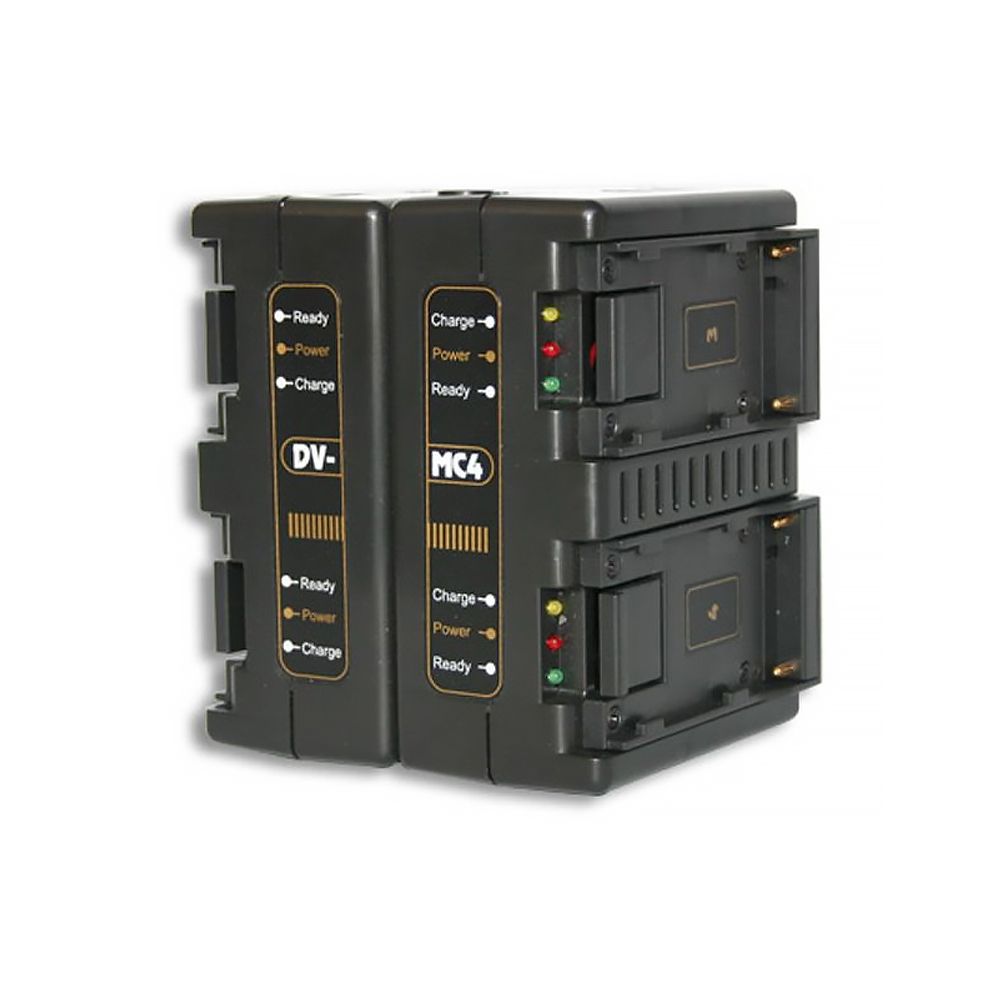 Hawkwoods DV-MC4 4-Channel Simultaneous Charger for DV Style Batteries