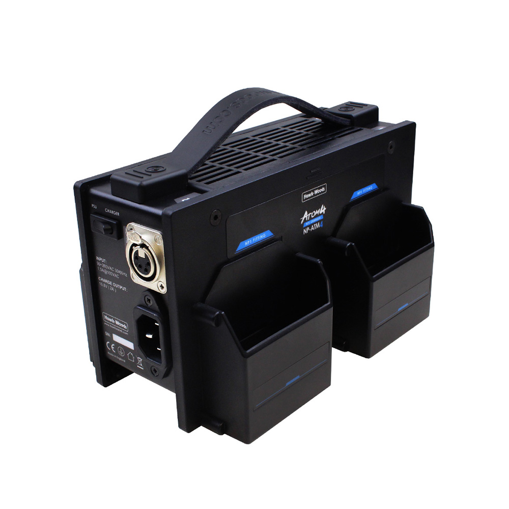 Hawkwoods NP-ATM4 ATOM 4-Channel Fast Charger for NP1 Batteries