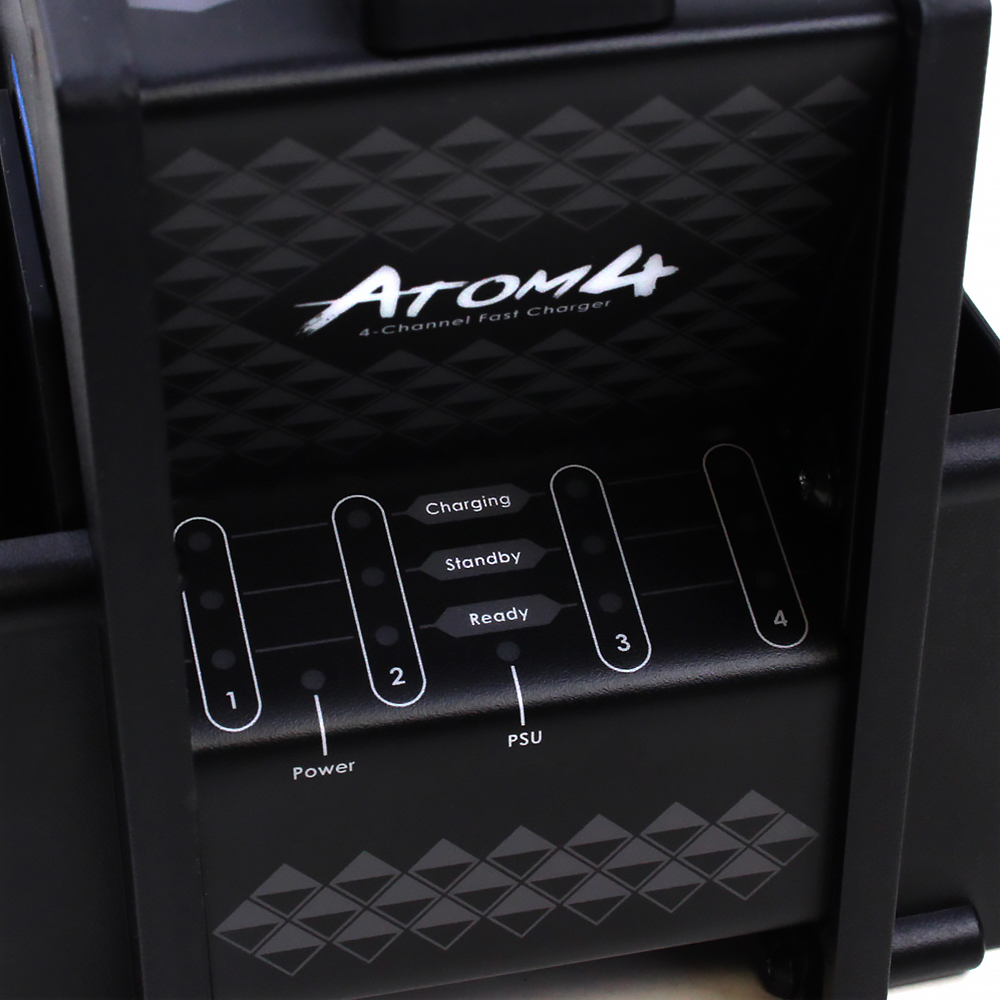 Hawkwoods NP-ATM4 ATOM 4-Channel Fast Charger for NP1 Batteries