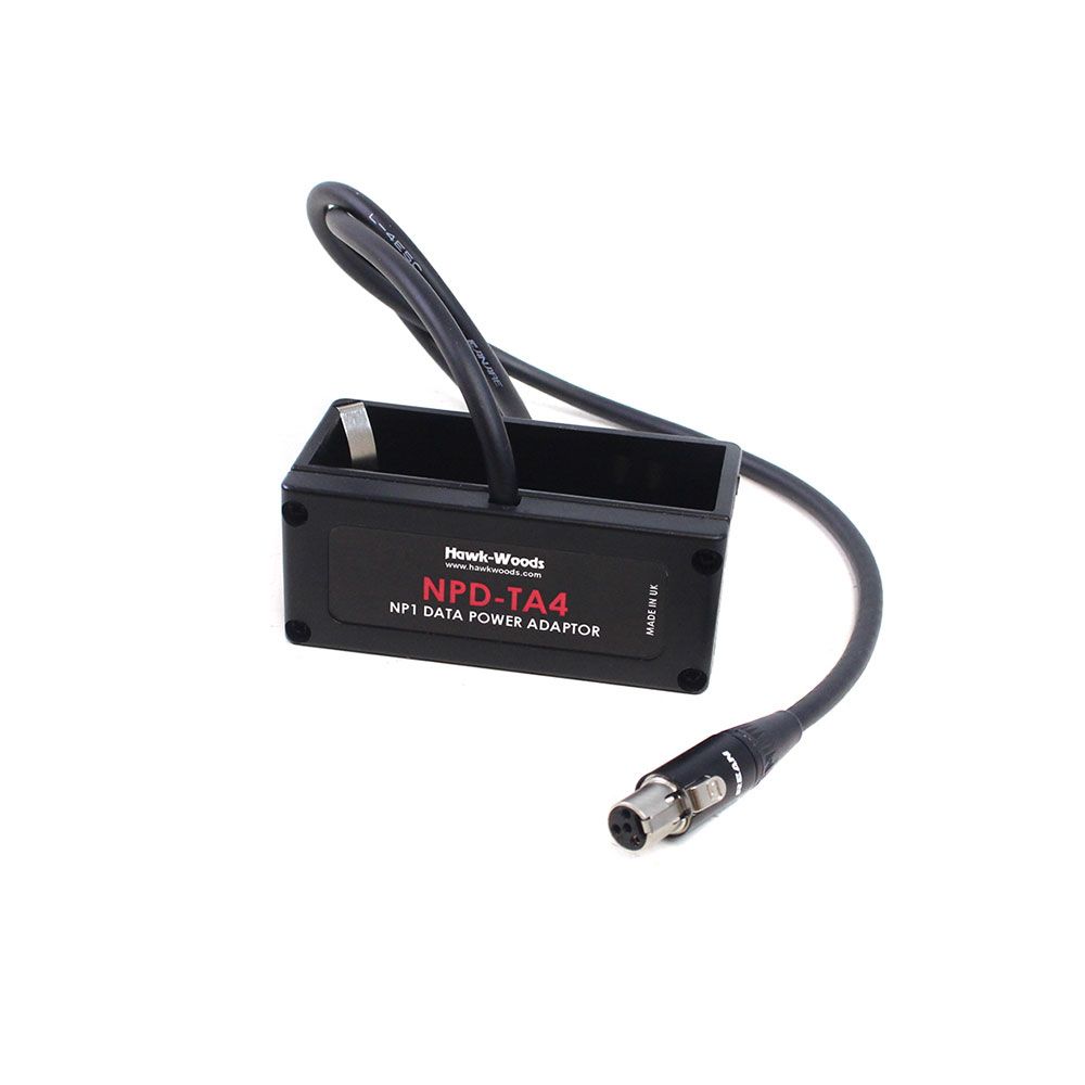 Hawkwoods NP1 Power Cup Adapters with TA4 Fly-lead for Sound Devices Scorpio (Select Variant)-Pinknoise Systems