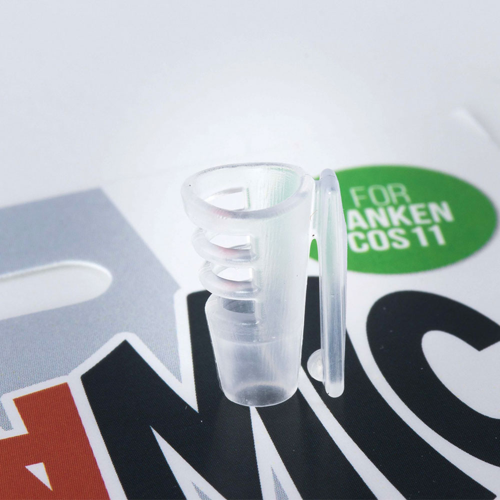 Hide-A-Mic COS11 Lavalier Microphone Holder w/ Flexible Clips (Complete Set of 4)