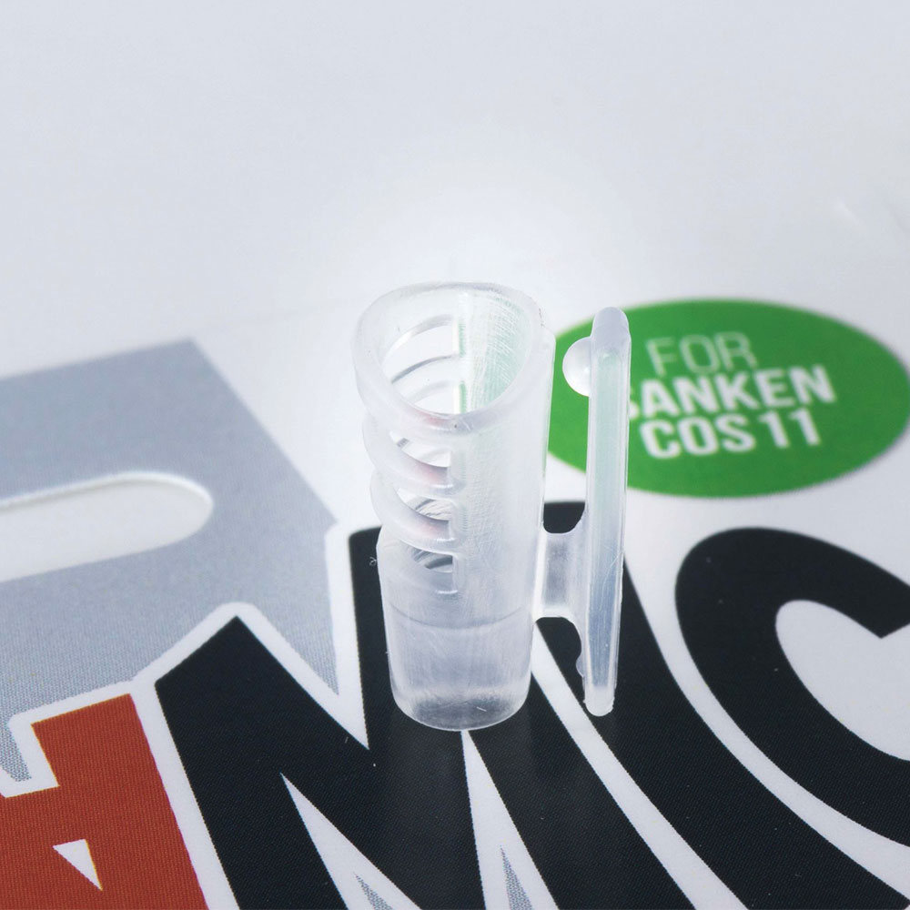 Hide-A-Mic COS11 Lavalier Microphone Holder w/ Flexible Clips (Complete Set of 4)