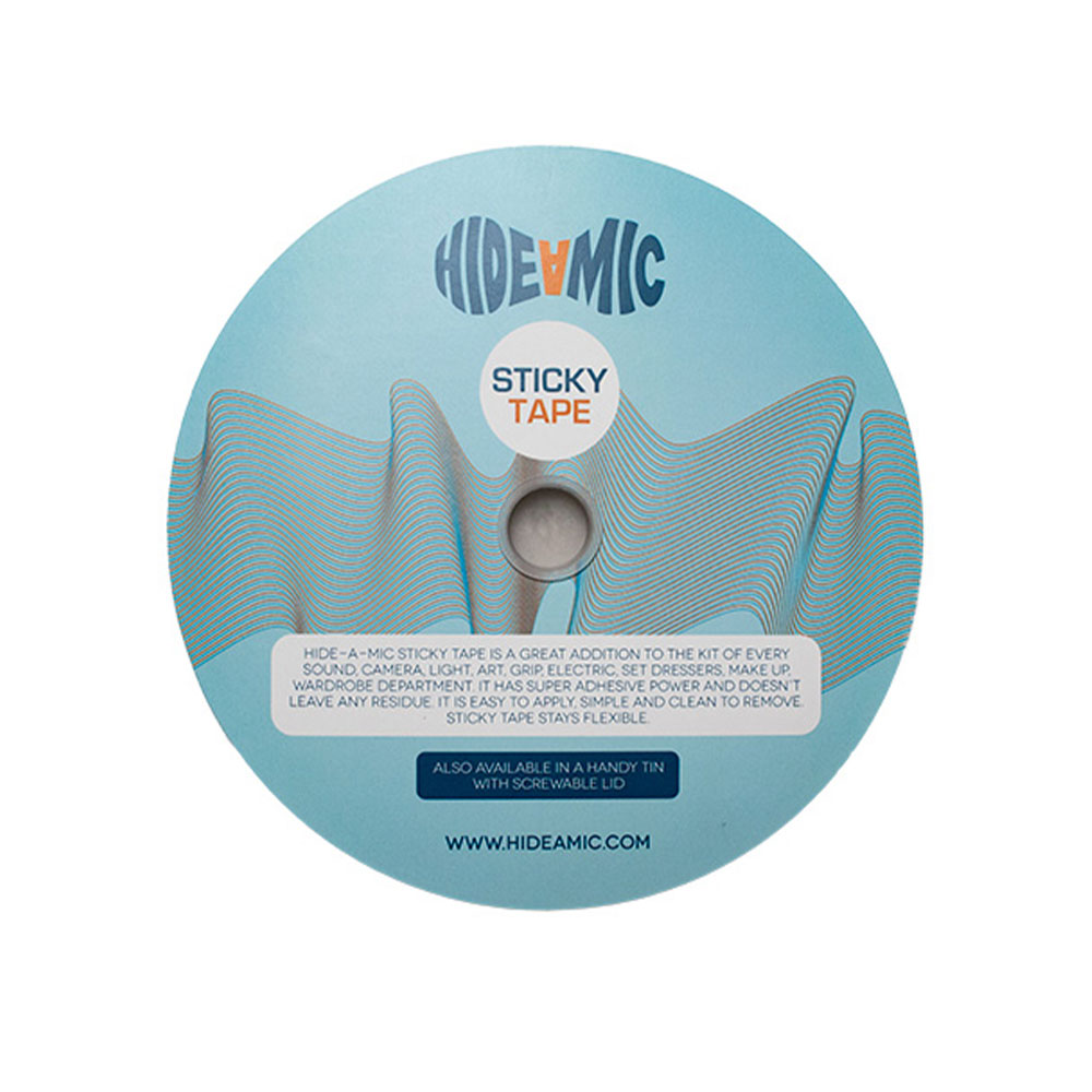 Hide-A-Mic Sticky Tape Go Large 20 Meter Tape-Pinknoise Systems