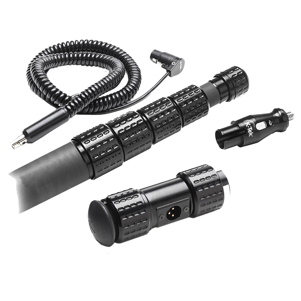 K-Tek KP14V Mighty Boom Pole 5 Section Graphite uncabled Boompole