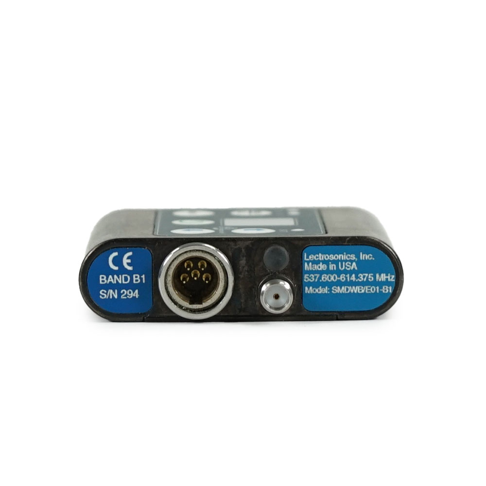 Lectrosonics SMDWB/E01-B1 (537.600 - 614.375MHz) Miniature Wideband Transmitters (Double Battery) - Ex-demo