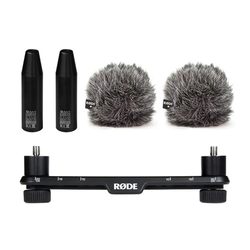 LineAudio OMNI1 - Rode WS8 Windshields & Stereo Bar Bundle