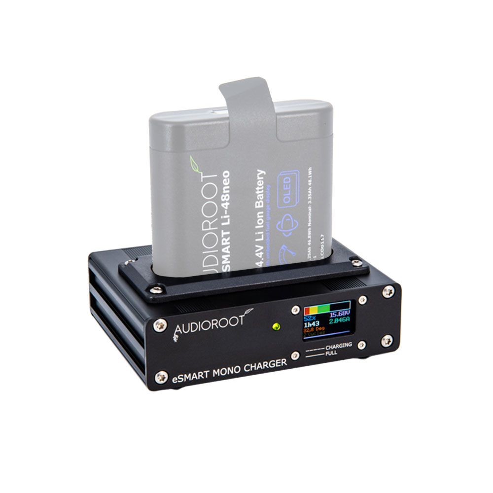 Audioroot eSmart Mono Battery Charger-Pinknoise Systems