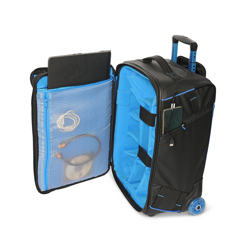 OR-16 Rolling Camera Bag With Integrated Backpack System-Pinknoise Systems