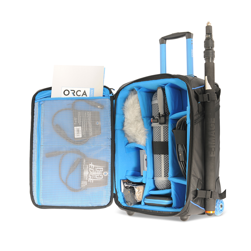 OR-16 Rolling Camera Bag With Integrated Backpack System-Pinknoise Systems
