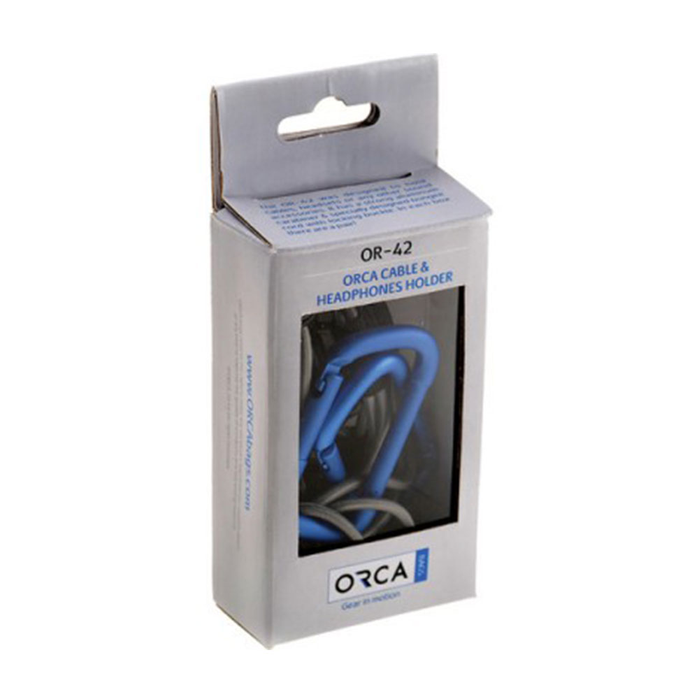 Orca OR-42 Cable & Headphones Holder (Pair)