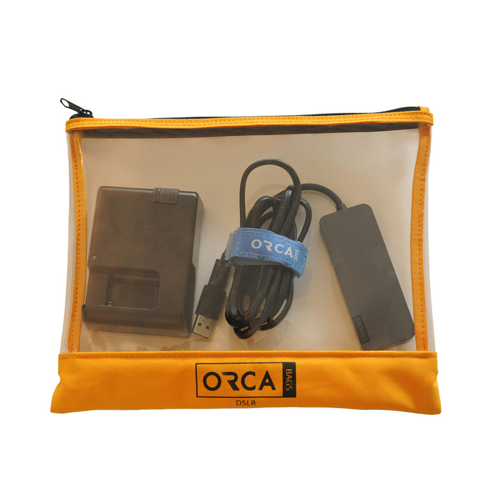 ORCA Transparent Accessories Pouch Set of 3-Pinknoise Systems