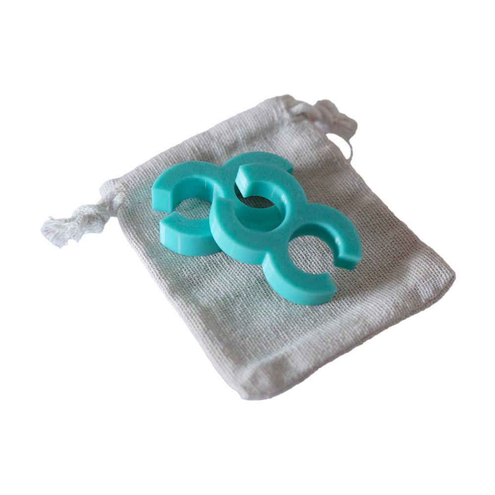 Oakling Sound Solutions Back to Back Clips - 2 x 15mm for 22-25mm