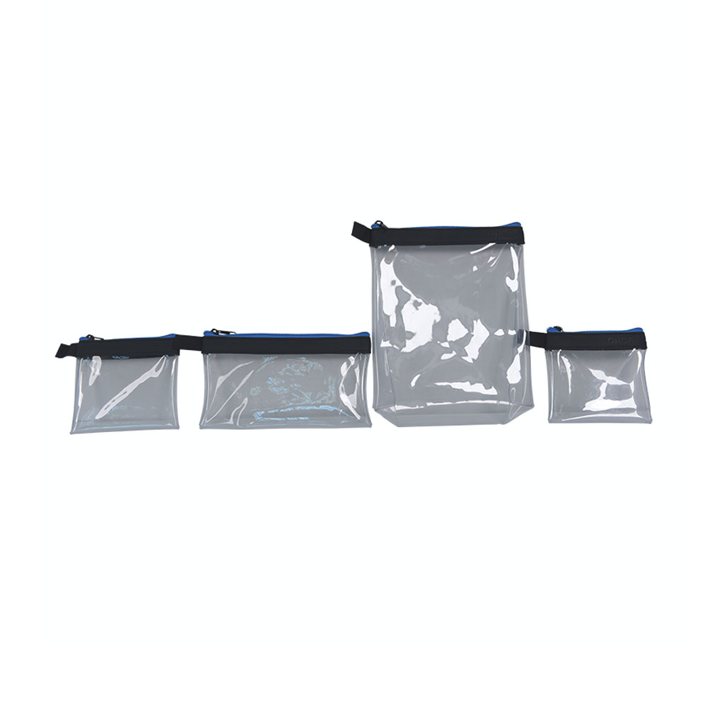 Orca OR-18 Transparent Pouches for Accessories (Set of 4)-Pinknoise Systems