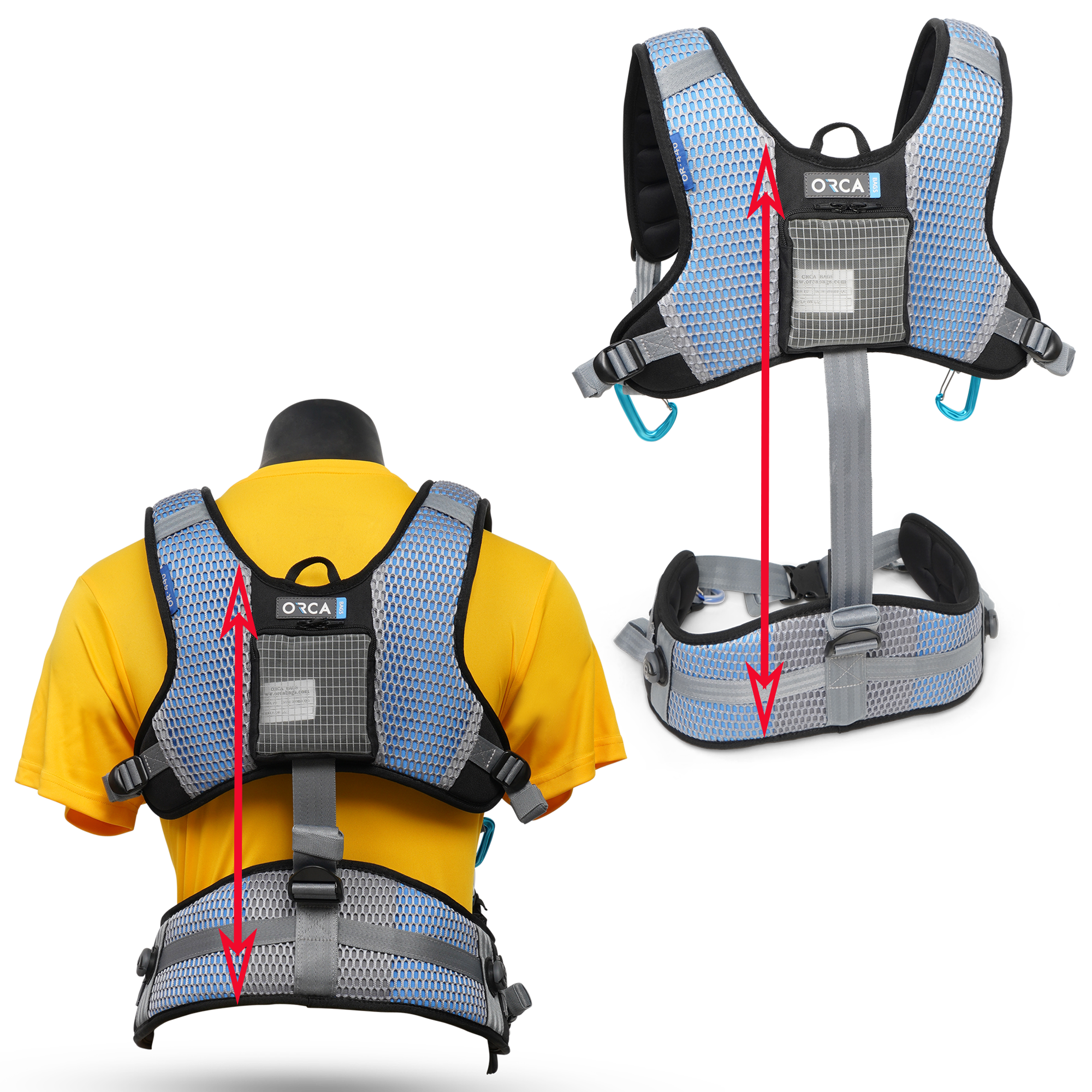 OR-440 Sound Harness with Aluminum Spine and Memory Foam Technology