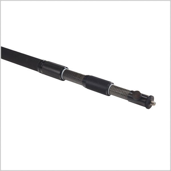 Panamic 5809 3-Section Carbon Fibre Midi Boom Pole w/ Detachable Tip (1.24 - 3.24m)