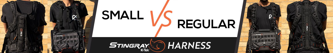 K-Tek Harnesses Small vs Regular: Comparison Blog Banner