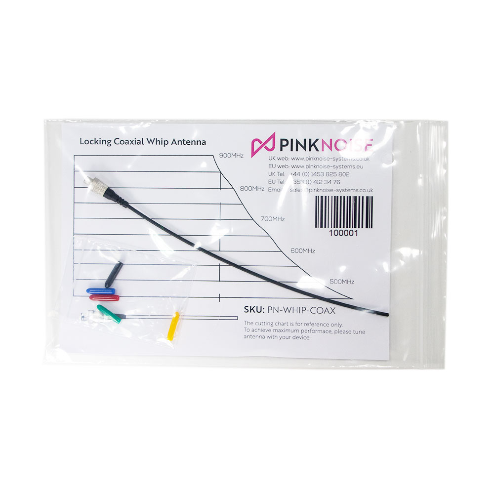Pinknoise Coaxial Whip Antenna-Pinknoise Systems