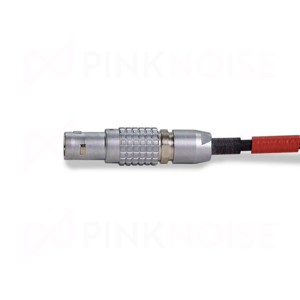 Pinknoise Custom 5-Pin Lemo to BNC (RA) T/C Out 60cm Cable for Timecode
