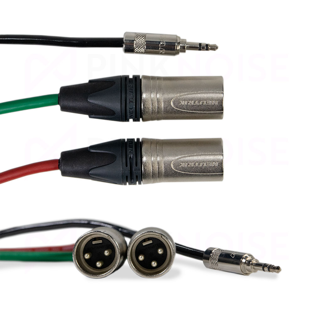 Pinknoise Custom Cable 12-Pin Male Tajimi Camera Loom Tails-Pinknoise Systems