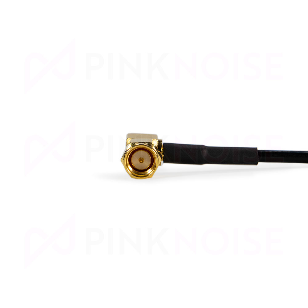 Pinknoise Custom Cable MCX R/A to SMA R/A 30cm - Pair-Pinknoise Systems