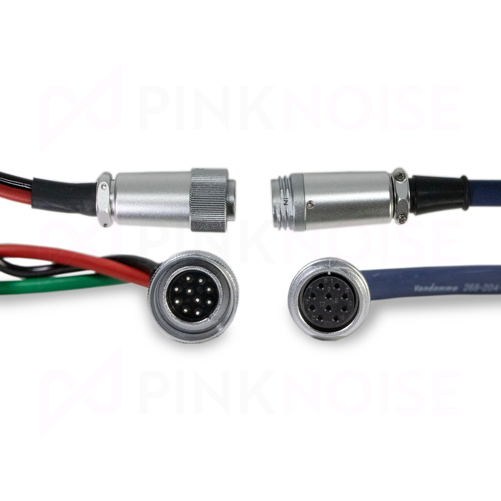 Pinknoise Custom Mixer Loom w/ 10-way Hirose Camera Tails for Sound Devices 633 & 302