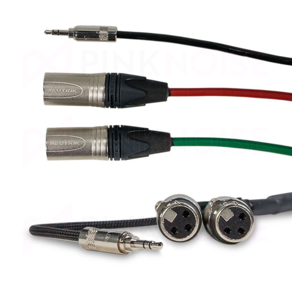 Pinknoise Custom Mixer Loom w/ 10-way Hirose Camera Tails for Sound Devices 633 & 302