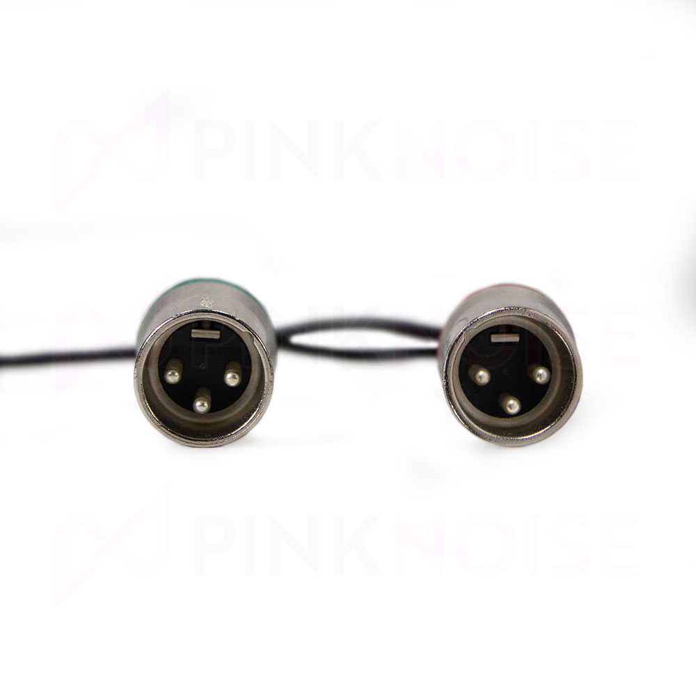 Pinknoise Custom Receiver Output Cable (TA5F LP to Twin 3-Pin XLRM)