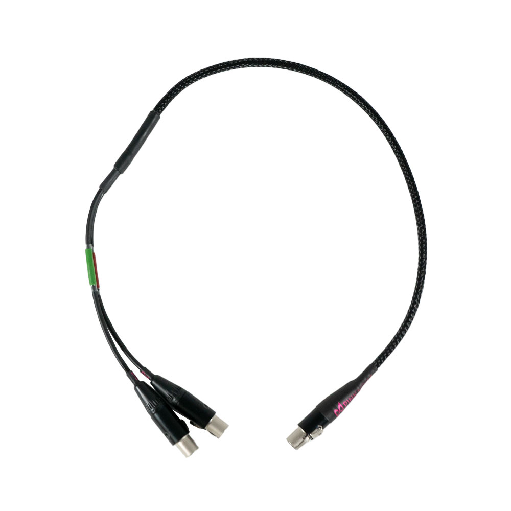 Pinknoise Custom Receiver Output Cable (TA5F to Twin TA3F)