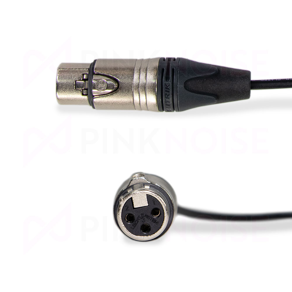 Pinknoise Short 40cm XLR Head Lead