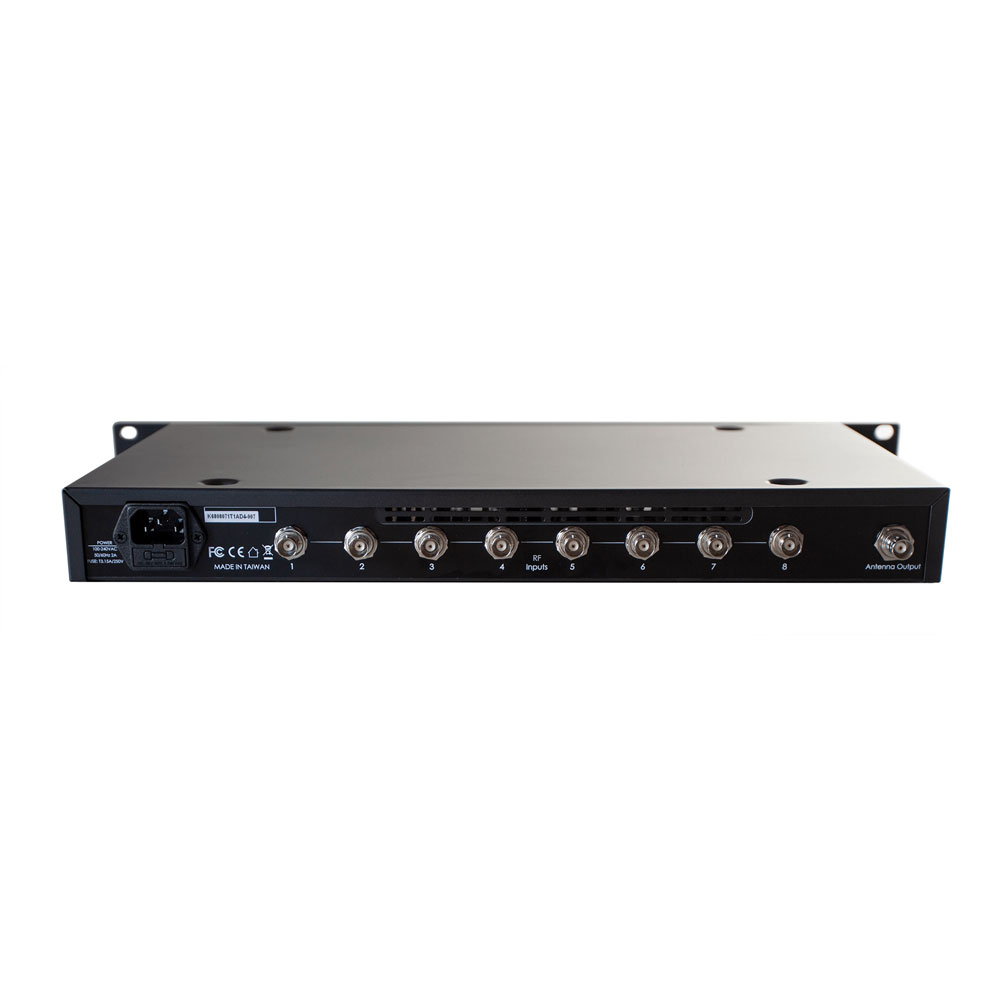 RF Venue COMBINE8 8-Channel IEM Transmitter Combiner-Pinknoise Systems