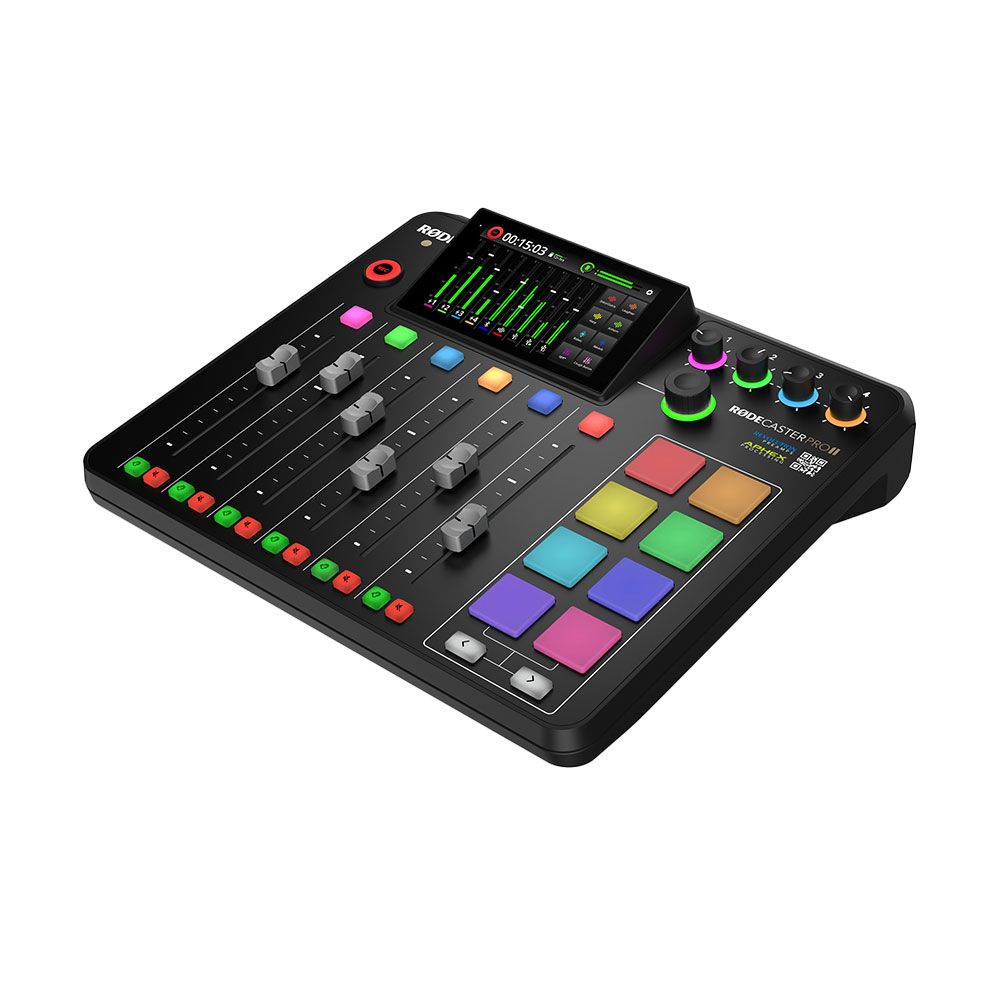 RODECaster Pro II Integrated Audio Production Studio-Pinknoise Systems