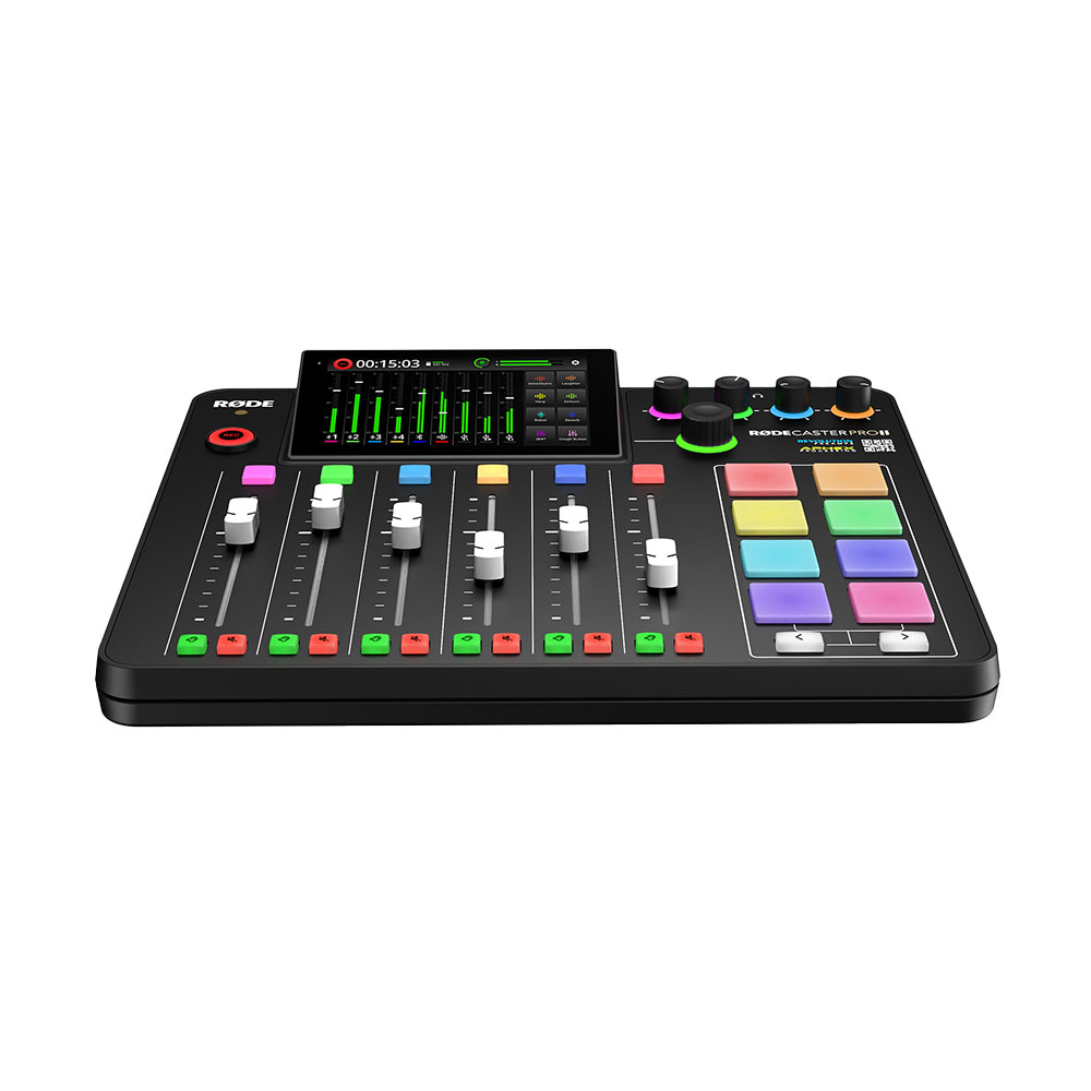 RODECaster Pro II Integrated Audio Production Studio-Pinknoise Systems