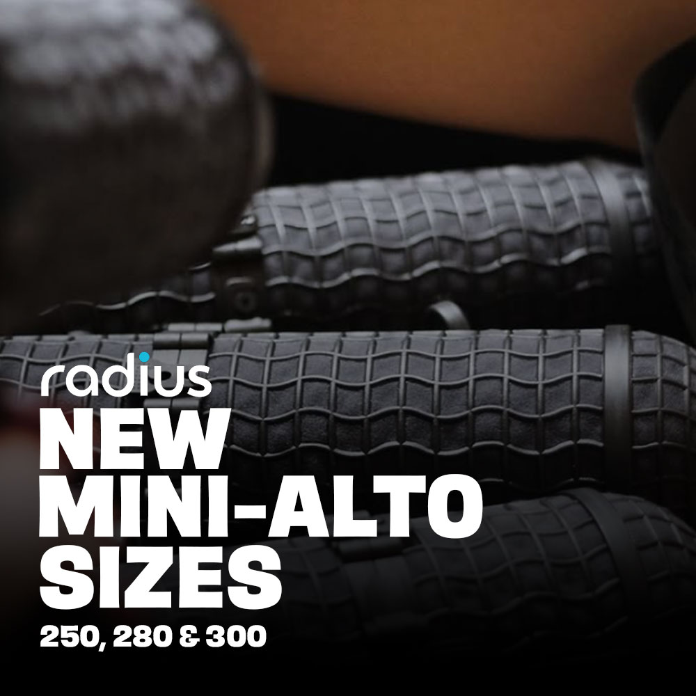 New radius mini-alto sizes and compatibility list 