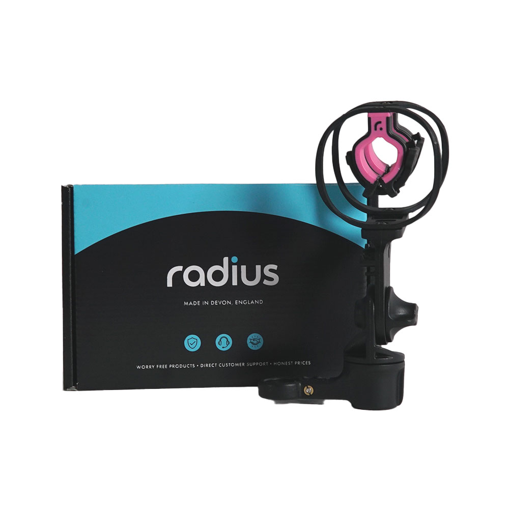 Radius RAD-1 Shock-Mount Interior Boom - Pinknoise Pink