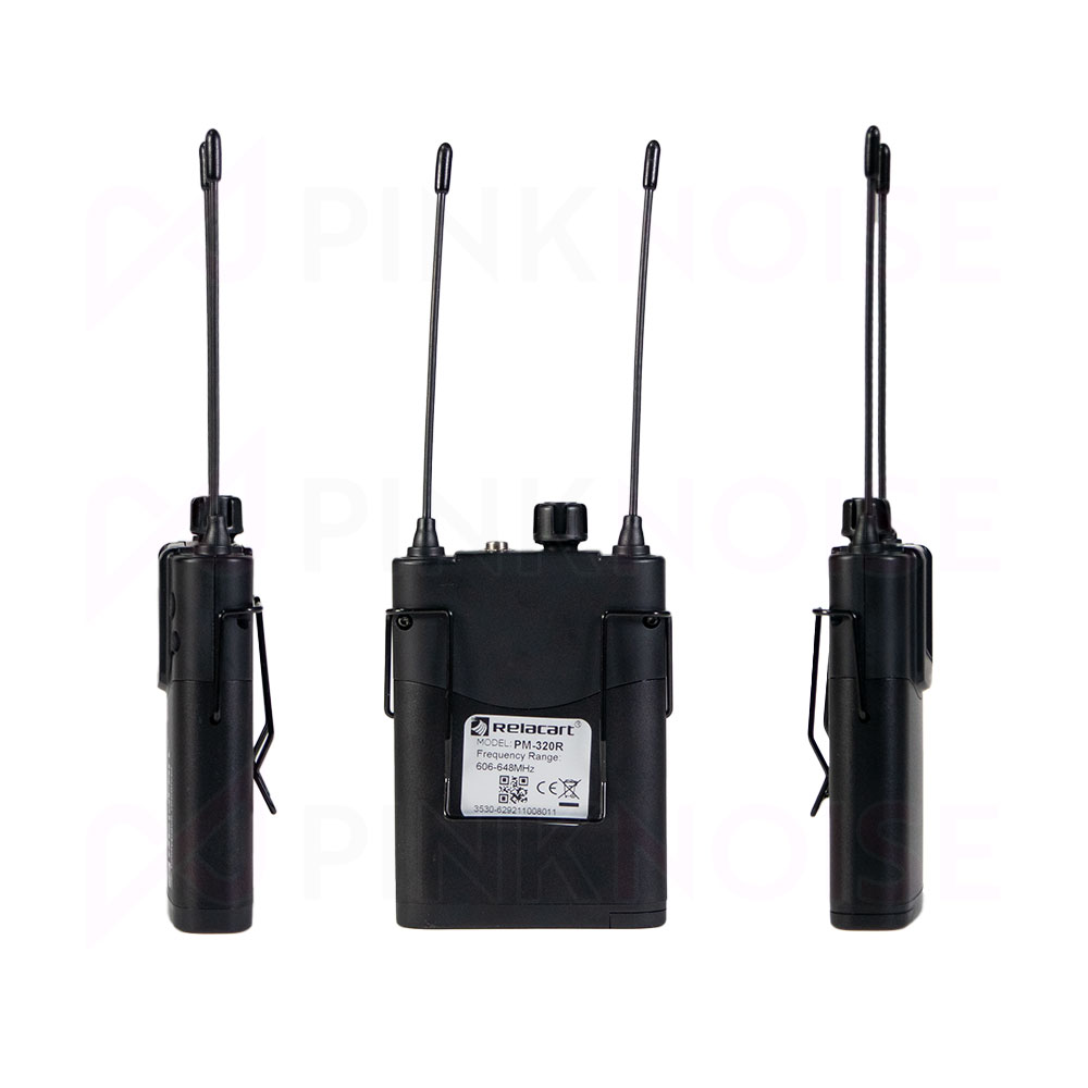 Relacart PM-320R Stereo In-Ear Receiver-Pinknoise Systems