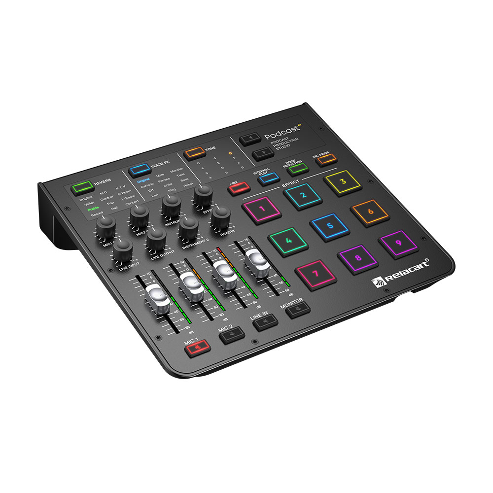 Relacart Podcast+ Podcast Production Studio-Pinknoise Systems