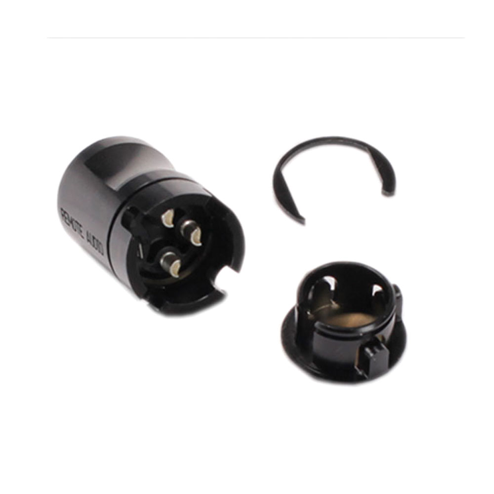 Remote Audio Low Profile XLR Connectors (Male/Female)