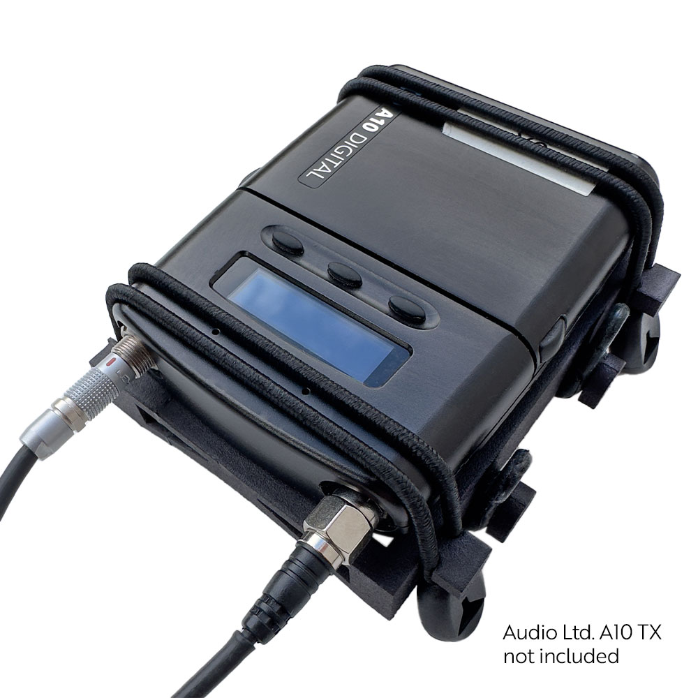 Remote Audio Rainman Rain Cover and Boom Pole Mount for Audio Ltd. A10 TX-Pinknoise Systems