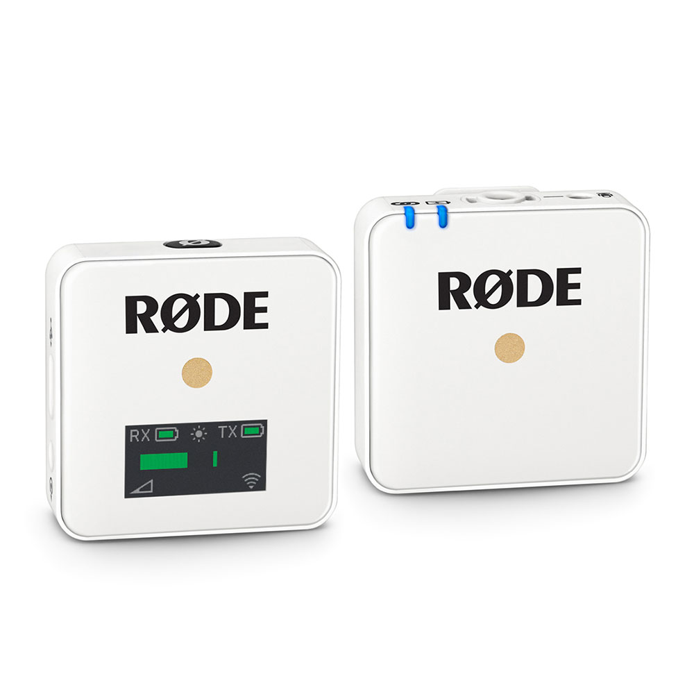 Rode Wireless GO Compact Wireless Microphone System (White)