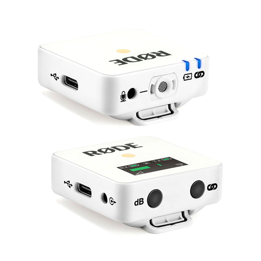 Rode Wireless GO Compact Wireless Microphone System White