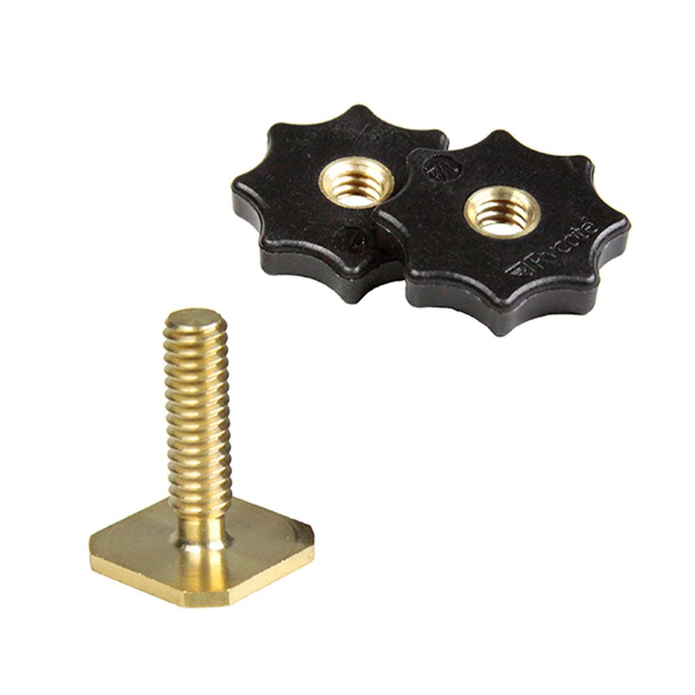 Rycote 3/8 Female to 1/4 Male Thread Adaptor + 3/8 Shoe Adapter