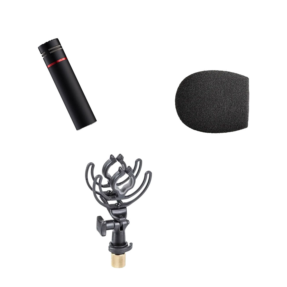 Rycote SC08 Pencil Microphone with InVision 6 Mount and SGM Foam