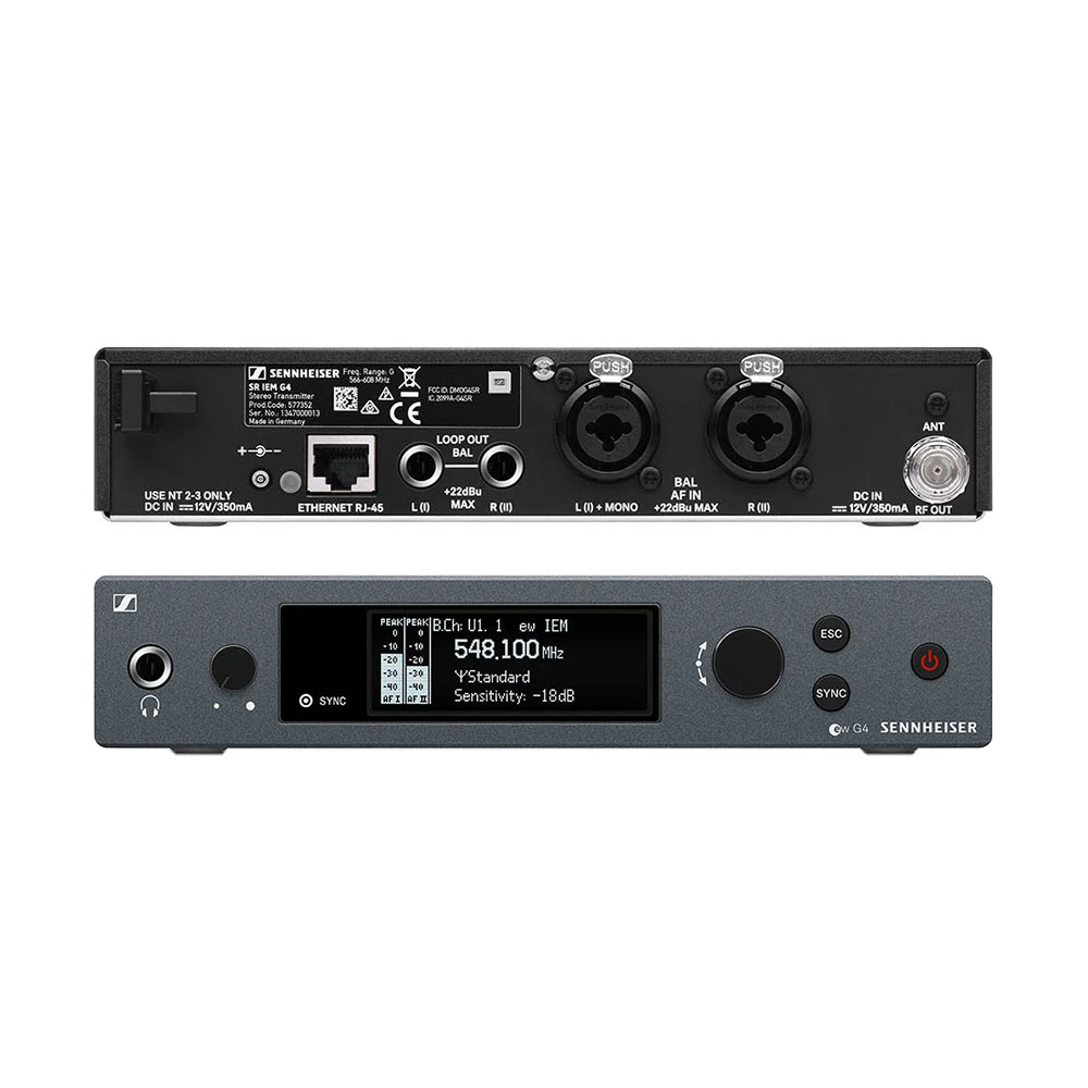 Sennheiser EW IEM G4 Rackmount Wireless Monitoring System