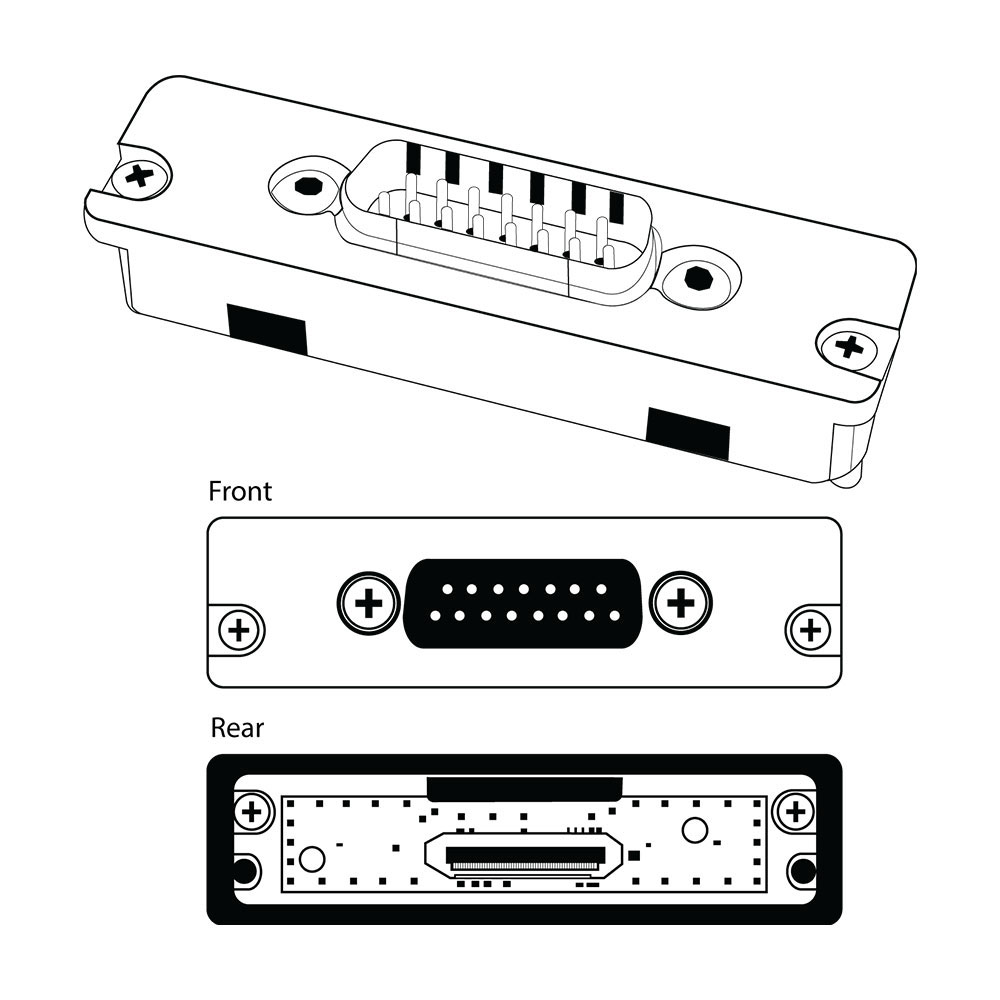 Shure ADX5BP Backplates for ADX5D
