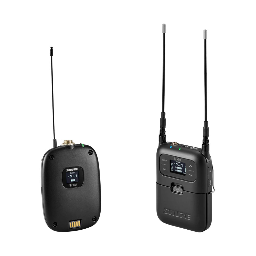 Shure Portable Wireless System With SLXD1 Bodypack Transmitter-Pinknoise Systems