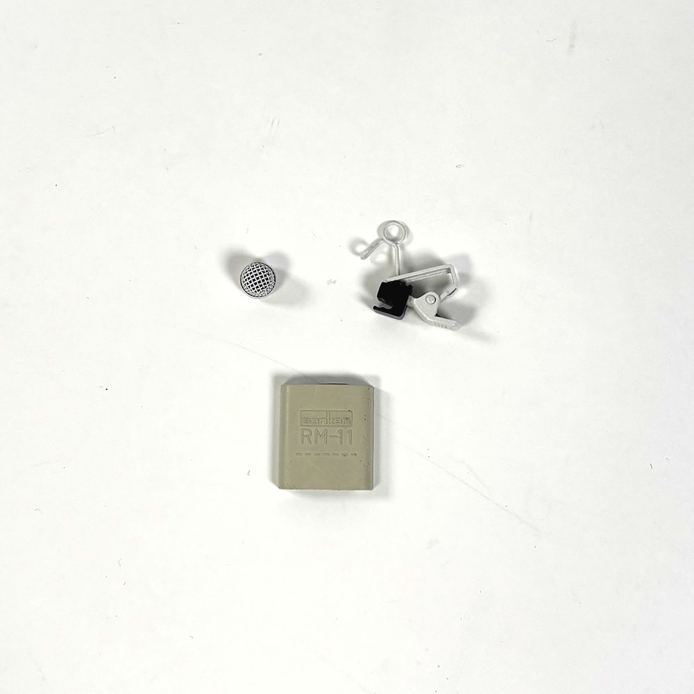 Sanken COS-11D Lavalier Mic - 3-Pin Lemo - White - USED